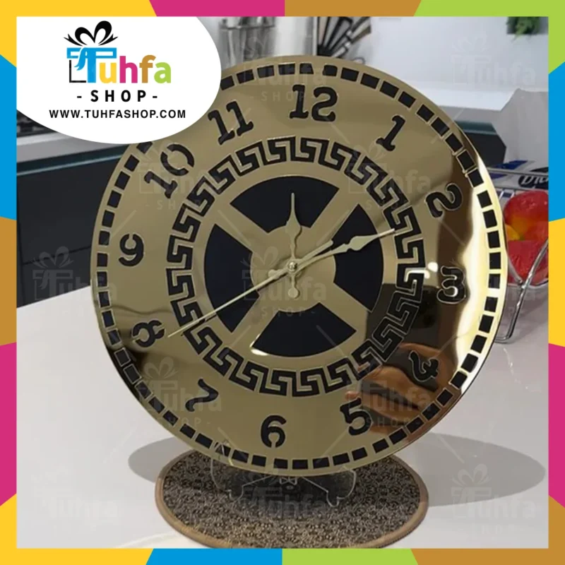 Luxury Wall Clock/Table Round Clock for Living Room & Bed Room by Tuhfashop.com - Image 2