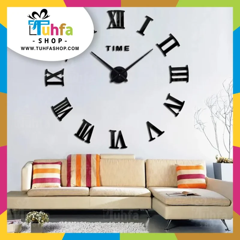 Acrylic Wall Clocks with 12 inches needles(roman) by Tuhfashop.com